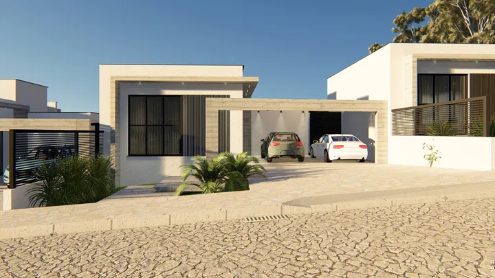 Casa 03 dormitórios com suíte em construção