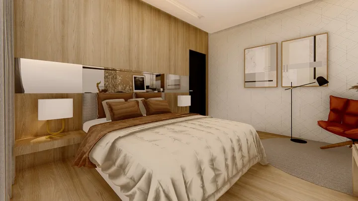 Casa 03 dormitórios com suíte em construção